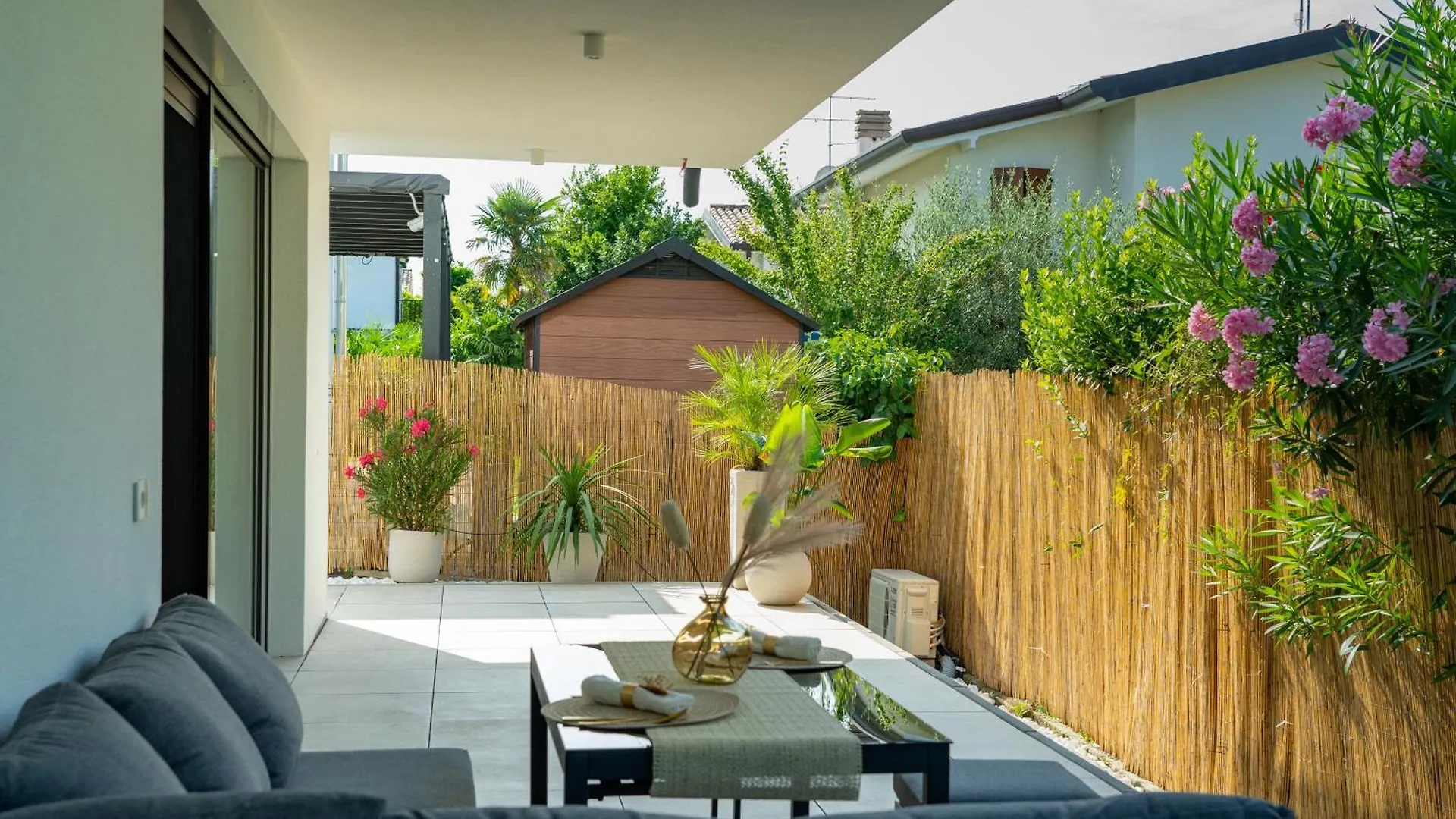 Idyllische Wohnung Mit Garten Und Pool 巴多利诺 意大利