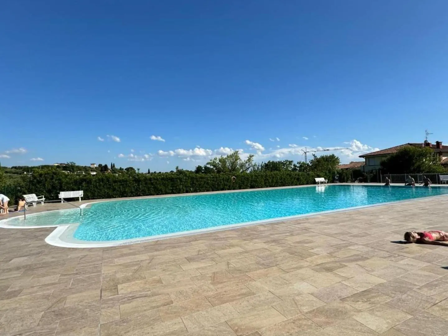 Idyllische Wohnung Mit Garten Und Pool Bardolino Apartment